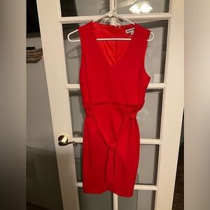 SHELBY & PALMER red dress in size 8. Brand new without tags. Zippered back.